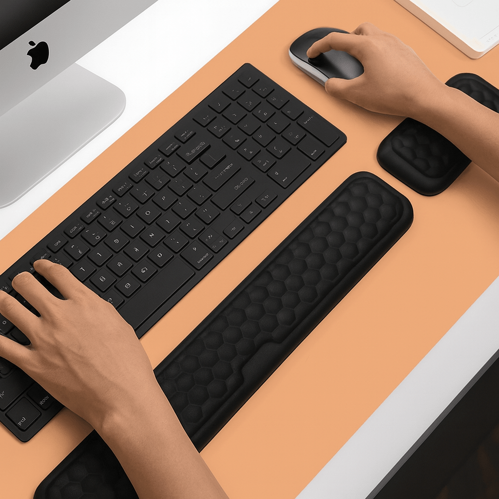 ErgoCloud Keyboard & Mouse Wrist Rest Pads