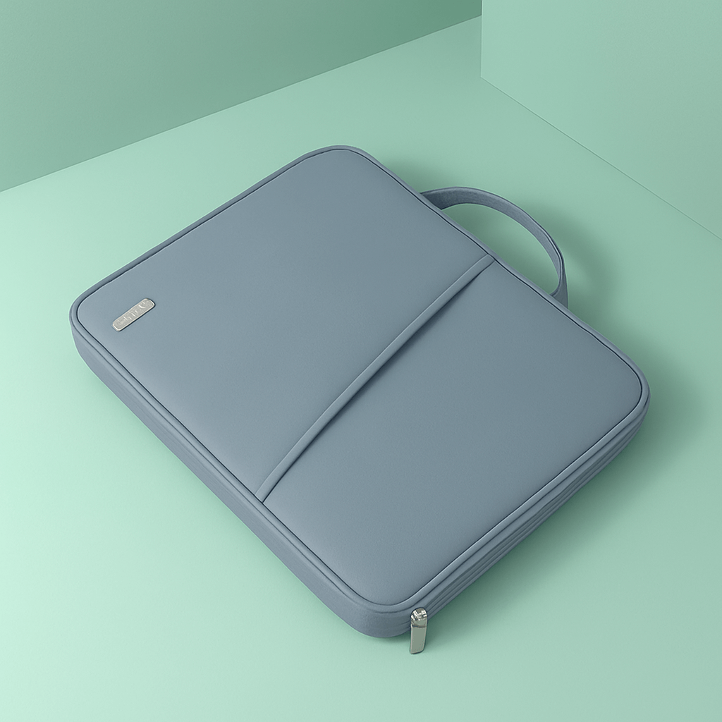TAIKESEN Minimalist Laptop Sleeve Bag With Power Pack - Haze Blue