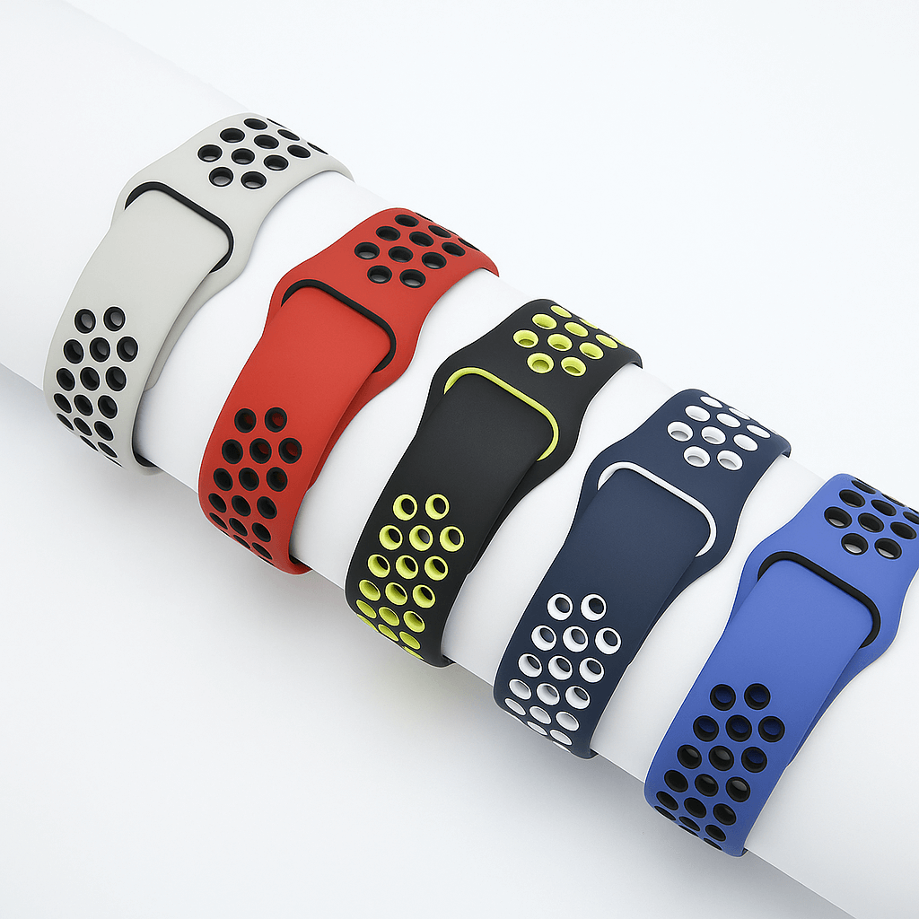 AirLoop Band For Apple Watch - Black Rainbow