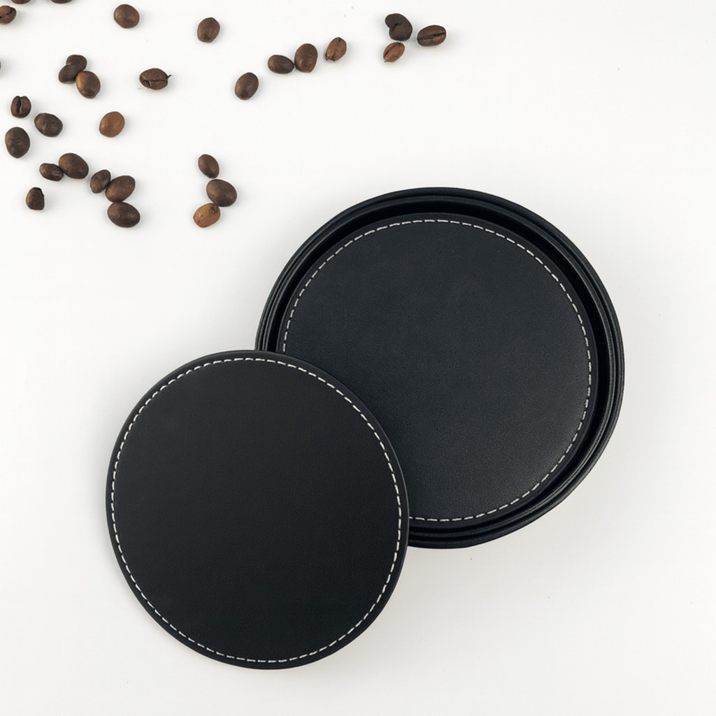 PU Leather Coasters