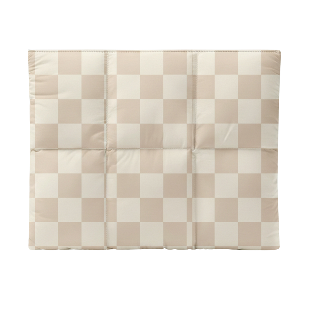 Puffy Laptop Sleeve - Chessboard
