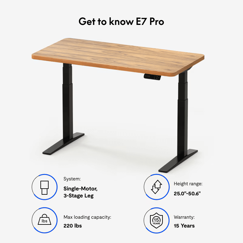 Flexispot E7 Pro - Dual Motor Premium Standing Desk