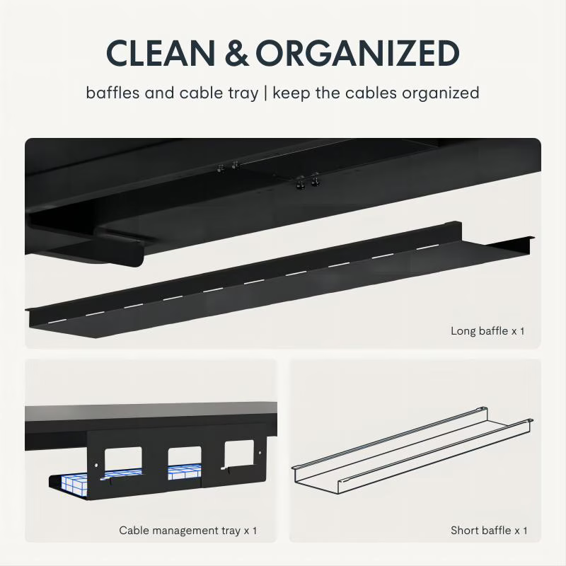 Flexispot E7L Triple Motor L-Shaped Premium Standing Desk