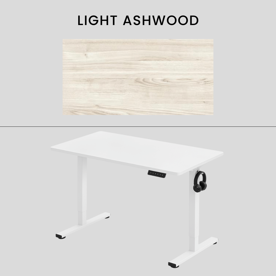 FlexiSpot EN1 - Standing Desk With White Frame