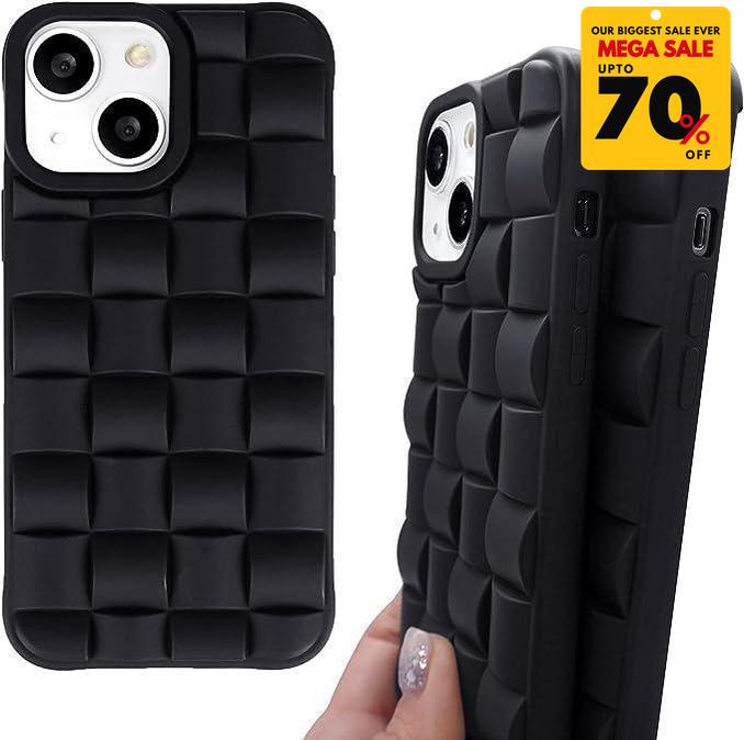 3D Pattern Silicone Phone Case-DIVERSITY
