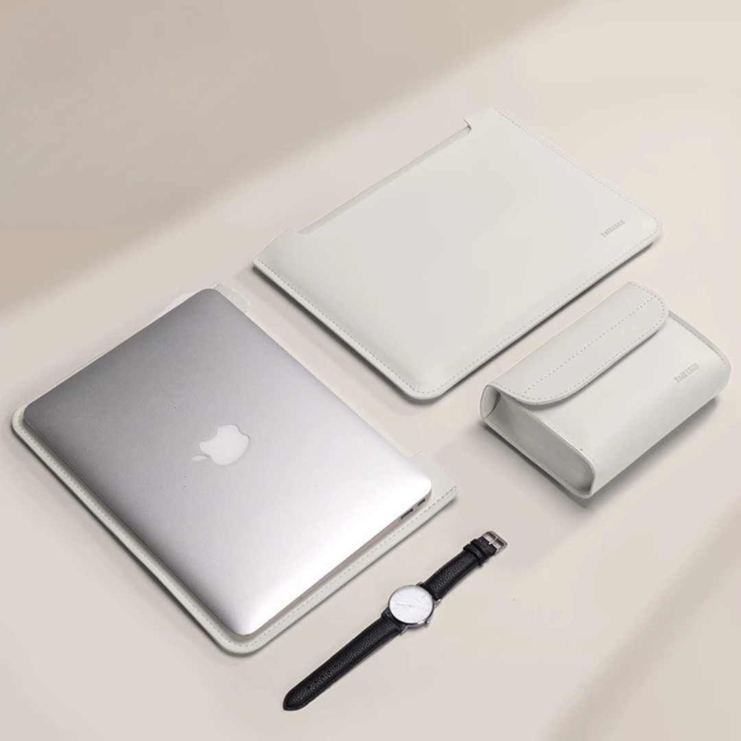 TAIKESEN Modern Design Laptop Sleeve - White