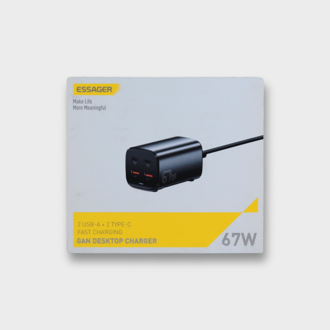 Essager 67W GaN Desktop Charger (2A & 2C)