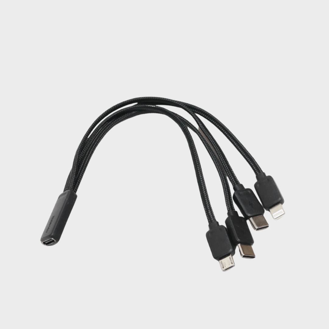 Essager 4-in-1 OTG Multi Charging Cable (USB-C, iPhone & Micro USB)