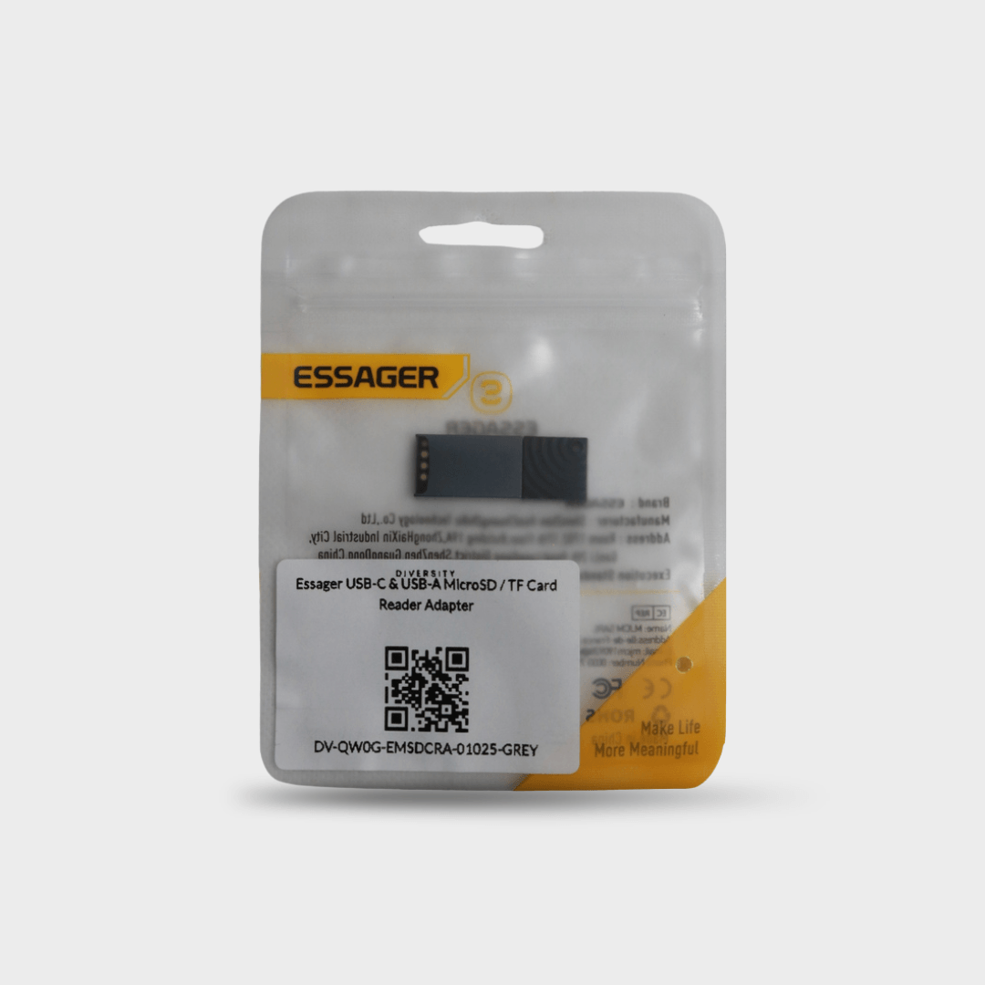 Essager USB-C & USB-A MicroSD / TF Card Reader Adapter