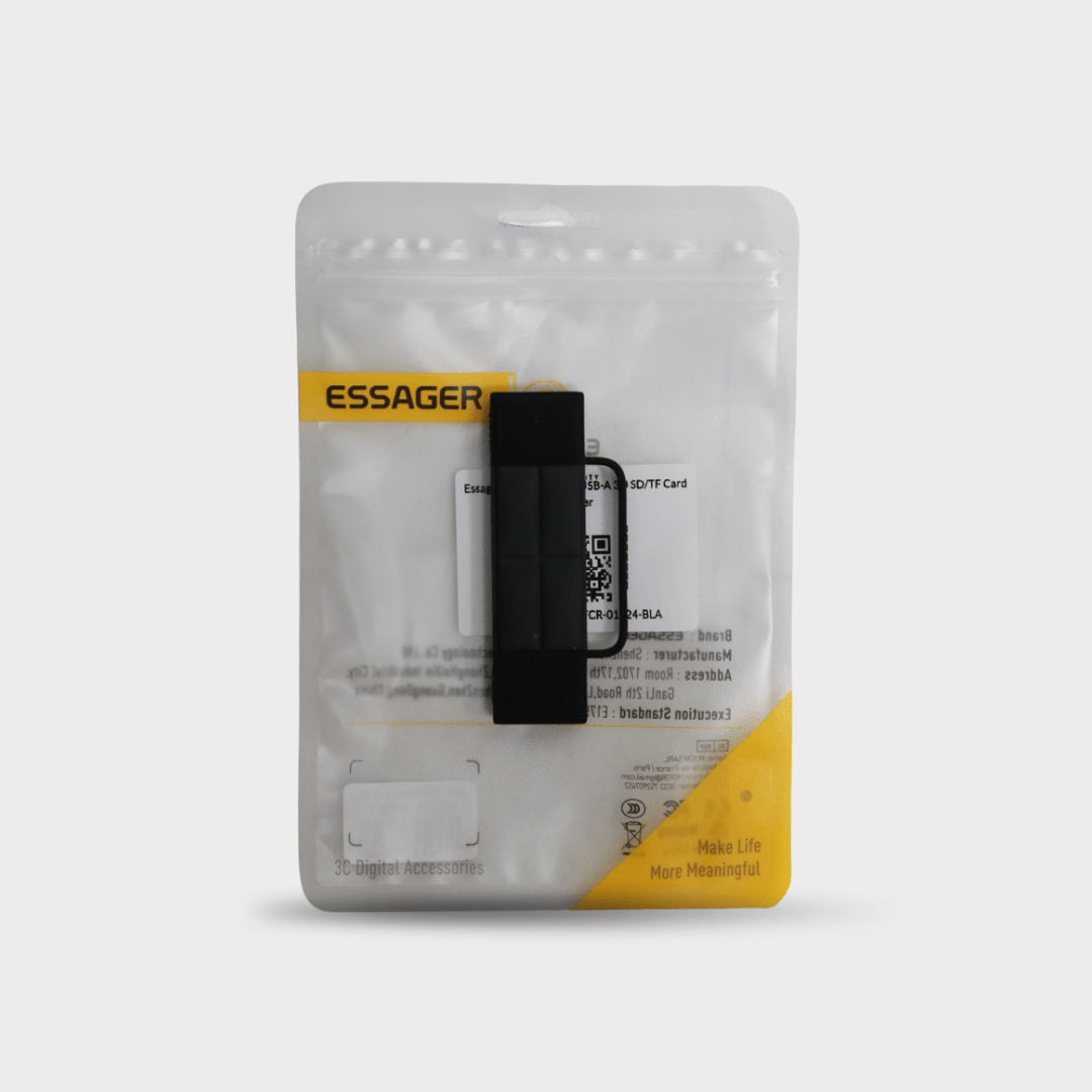 Essager 2-in-1 USB-C & USB-A 3.0 SD/TF Card Reader