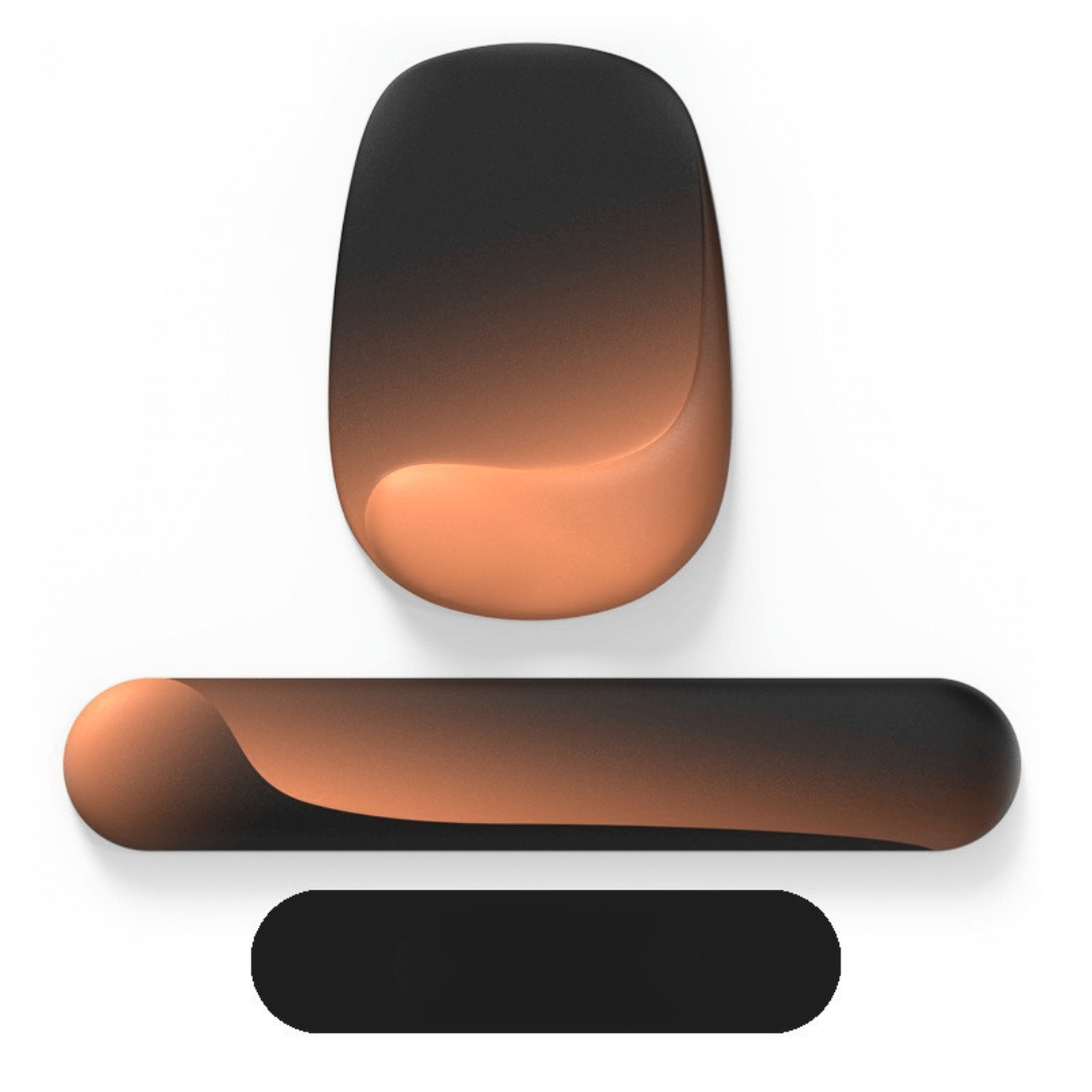 Non-Slip Ergonomic Mouse & Keyboard Wrist Support Pads