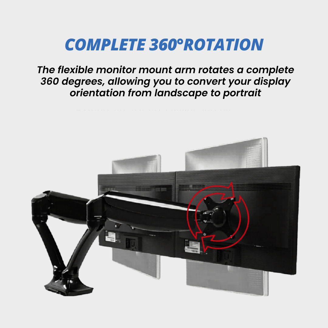 FlexiSpot F7 Dual Monitor Arm