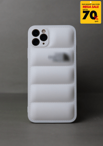 Puffer iPhone Cover - White