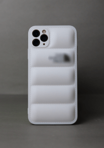 Puffer iPhone Cover - White