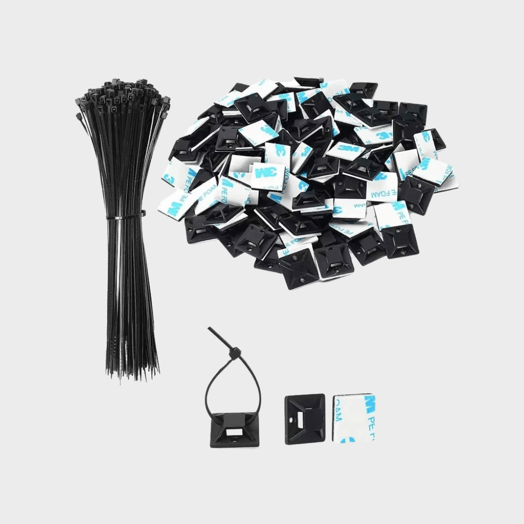 Self Adhesive Cable Zip Tie Mounts
