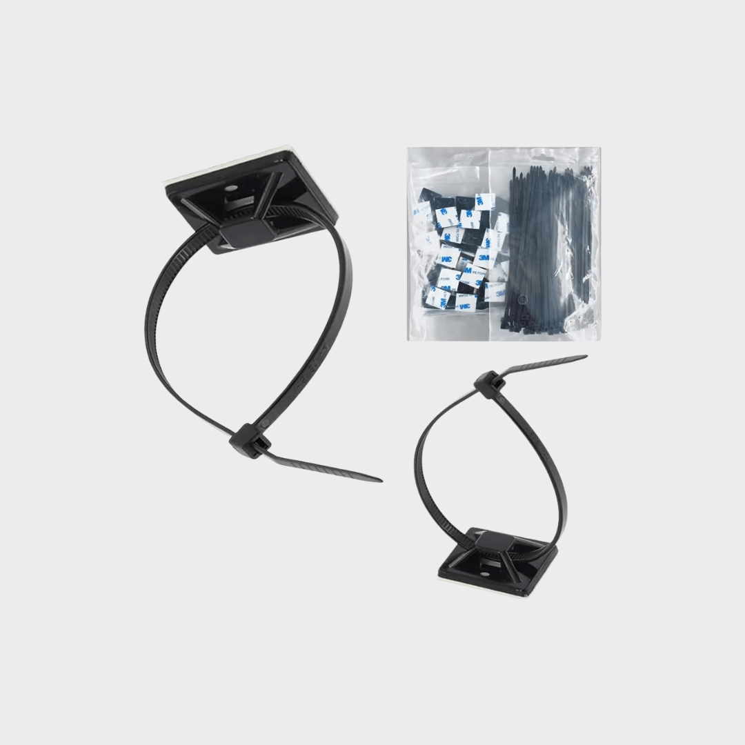 Self Adhesive Cable Zip Tie Mounts