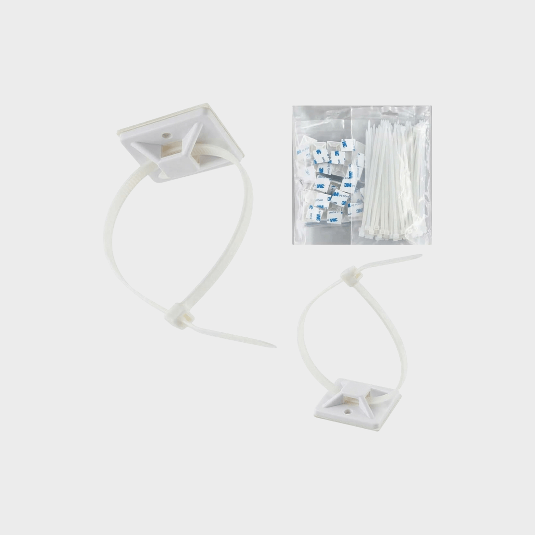 Self Adhesive Cable Zip Tie Mounts