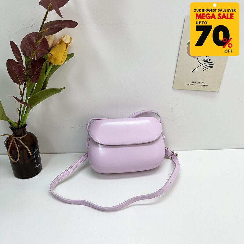 Minor Fault Leather Saddle Bag-DIVERSITY