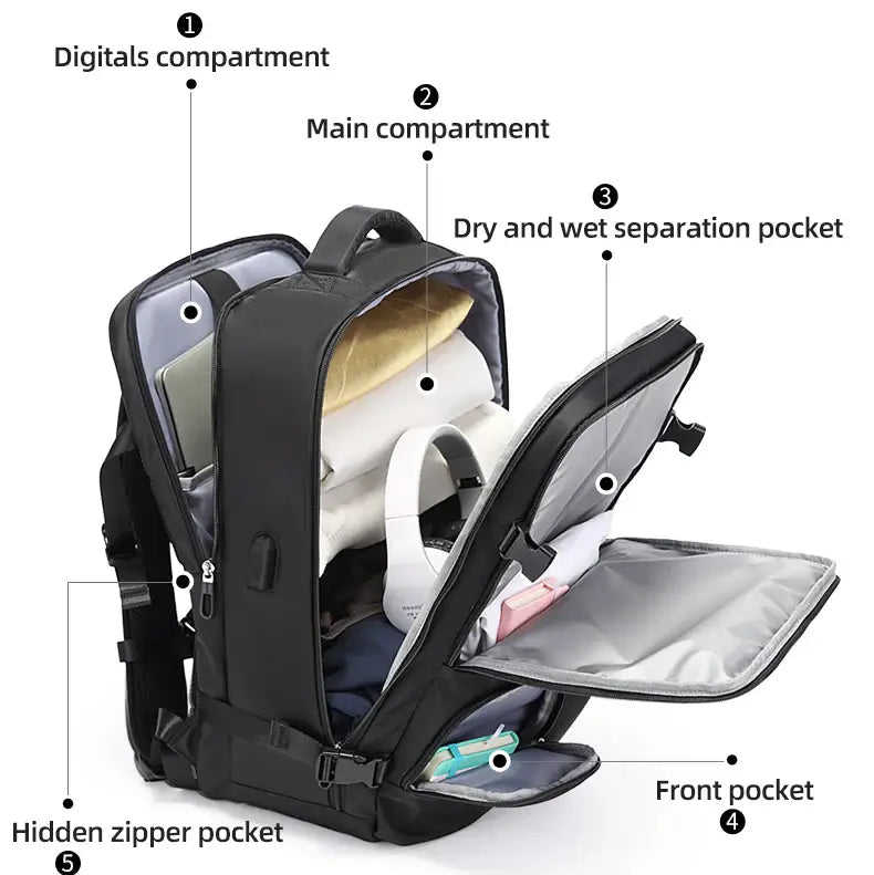 BANGE - Frost Travel Backpack