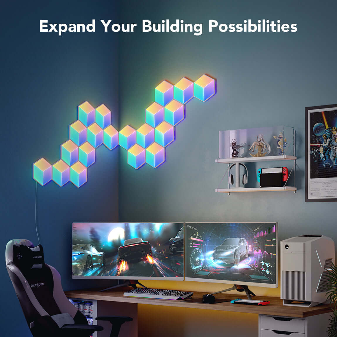 Govee Glide Hexagon Pro RGBIC Light Panel Kit