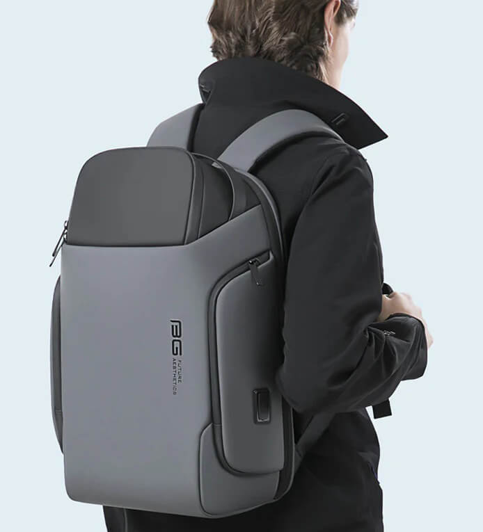BANGE Archie Business Backpack - Grey
