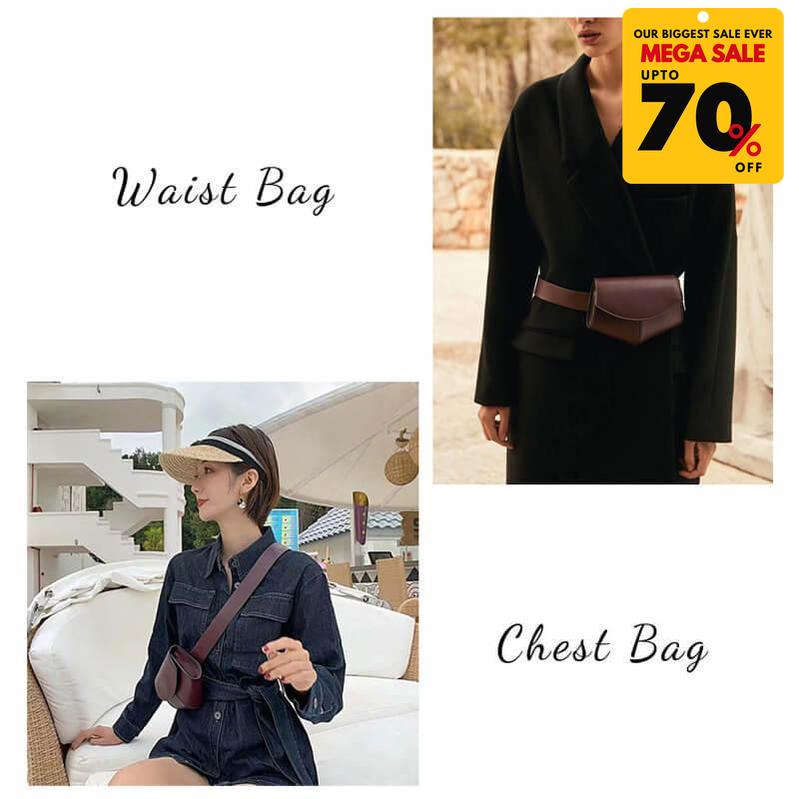 Luxury Heart Shaped Women's Waist Belt Bag-DIVERSITY