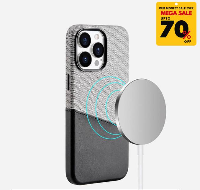 Textured Leather Card Holder iPhone Case-DIVERSITY