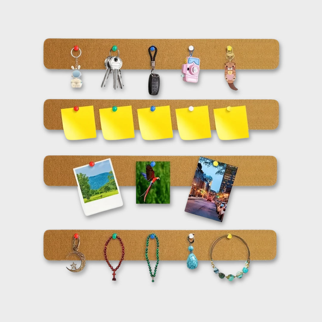 Self-Adhesive Long Cork Board Strips