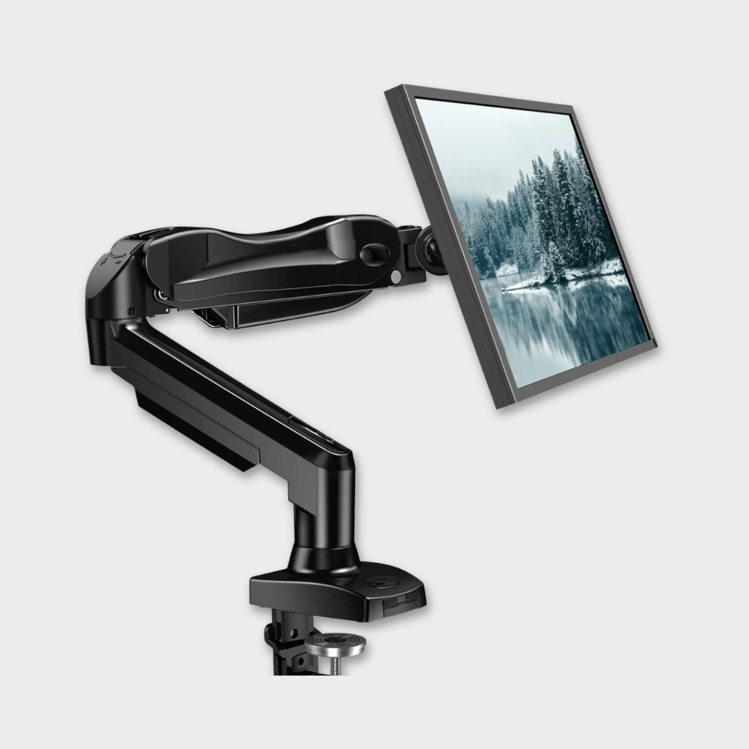HUANUO Single Monitor Mount for 13 to 32 Inch Screens