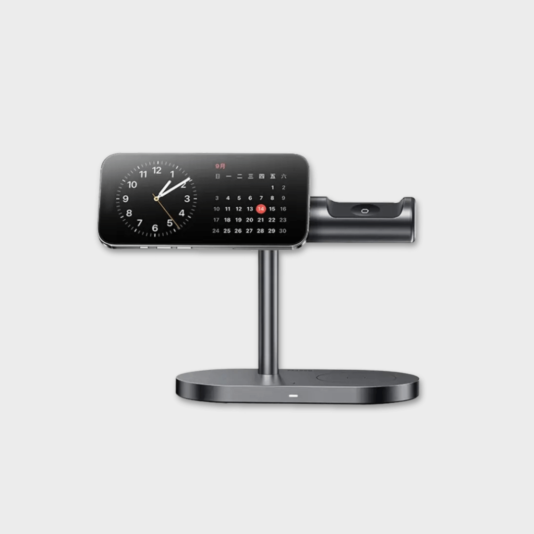 MAXCO 3 in 1 Wireless Charging Station With Night Light - MW16