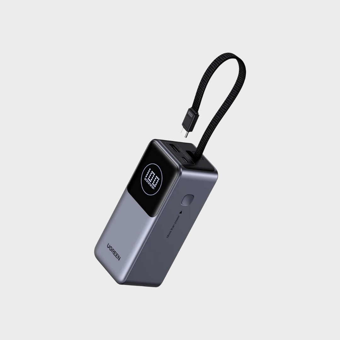 UGREEN Nexode 20000 mAh PD 130W Power Bank With TFT Smart Display