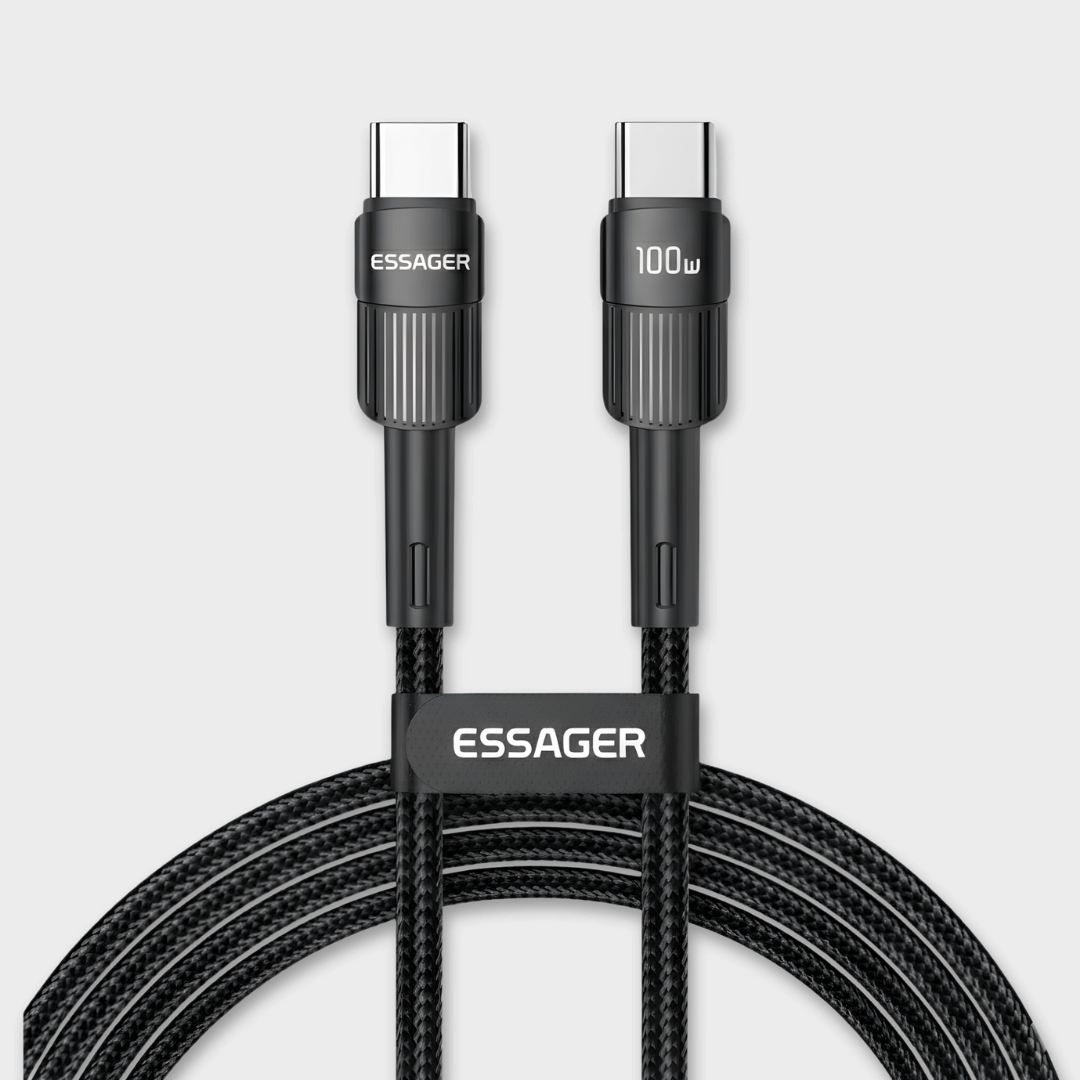 ESSAGER 100W TYPE-C to TYPE-C Fast Charging Cable