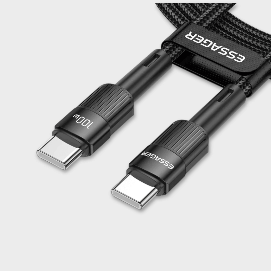 ESSAGER 100W TYPE-C to TYPE-C Fast Charging Cable