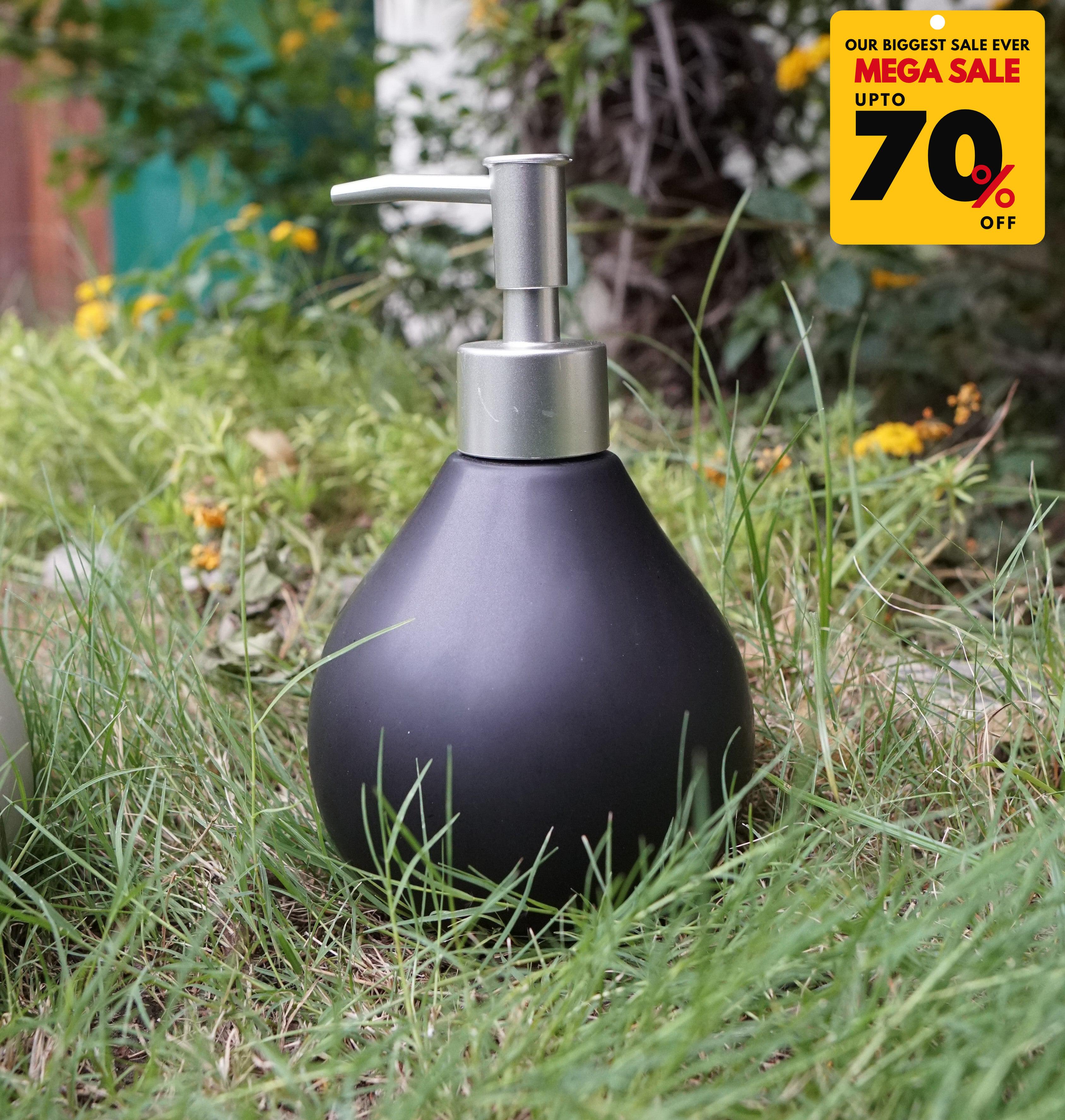 Ceramic Oval Shape Soap Dispenser-DIVERSITY