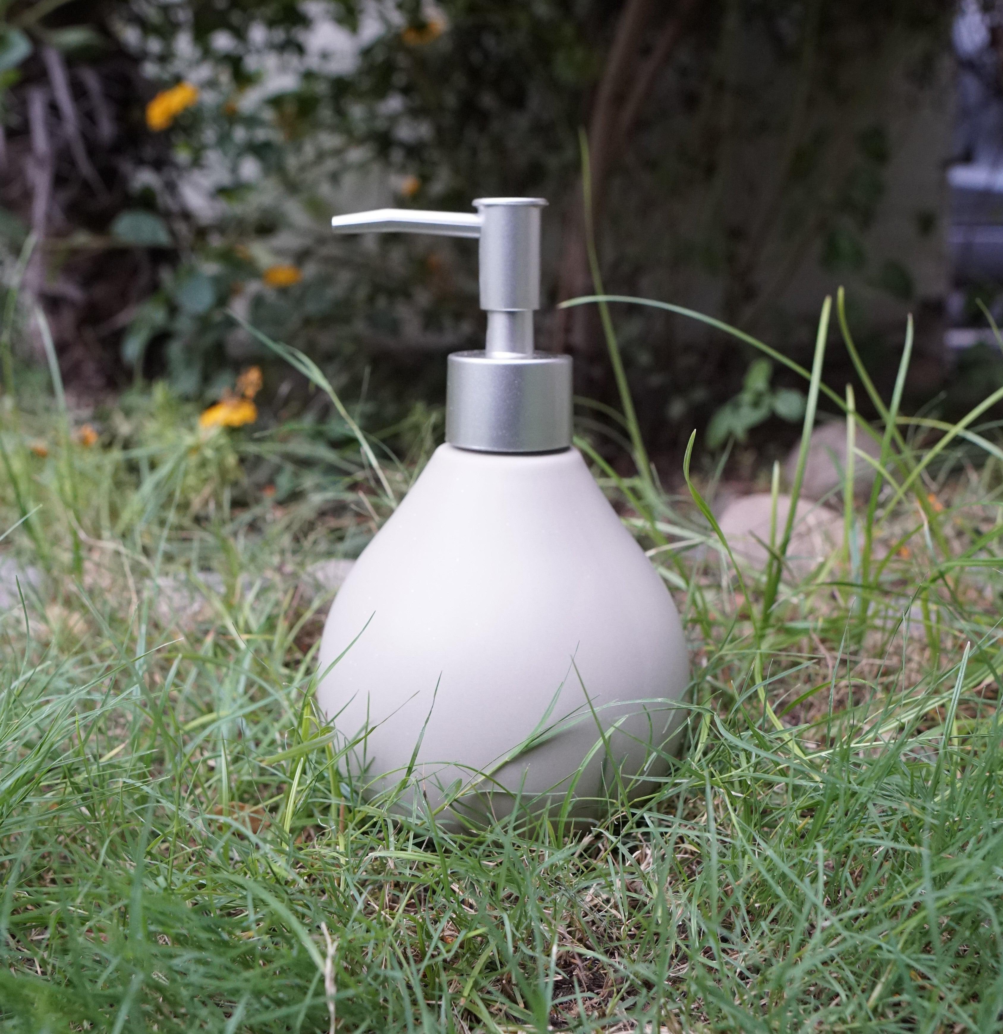 Ceramic Oval Shape Soap Dispenser-DIVERSITY