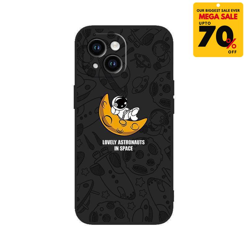 Astronaut Silicone iPhone Case-DIVERSITY