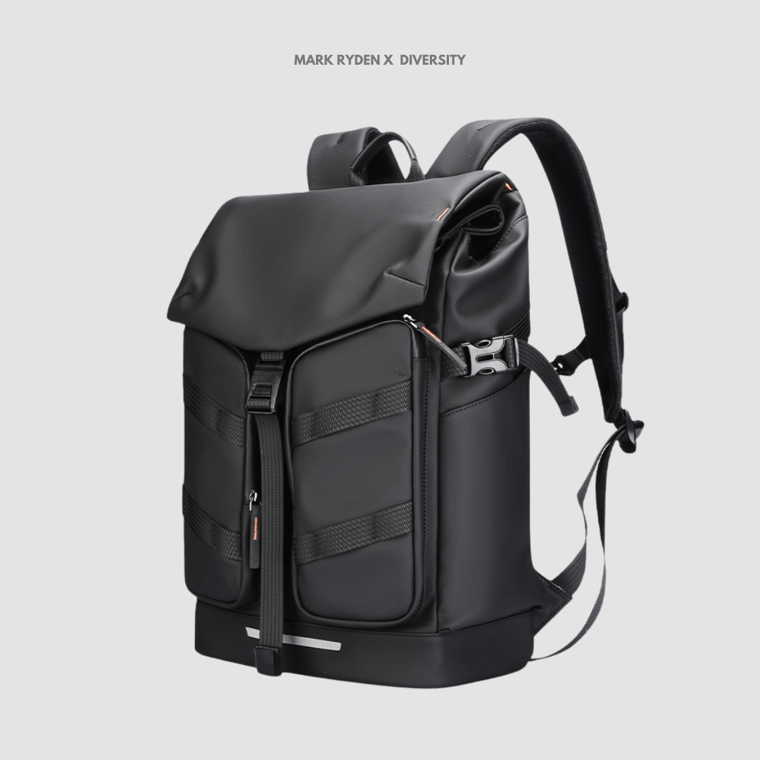 MARK RYDEN - CapaFlex Expandable Everyday Backpack - Black