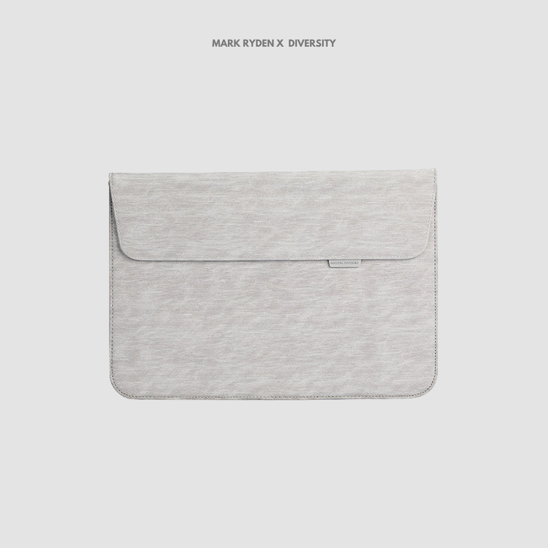 MARK RYDEN - Sheer Professionals Laptop Sleeve - Ash White