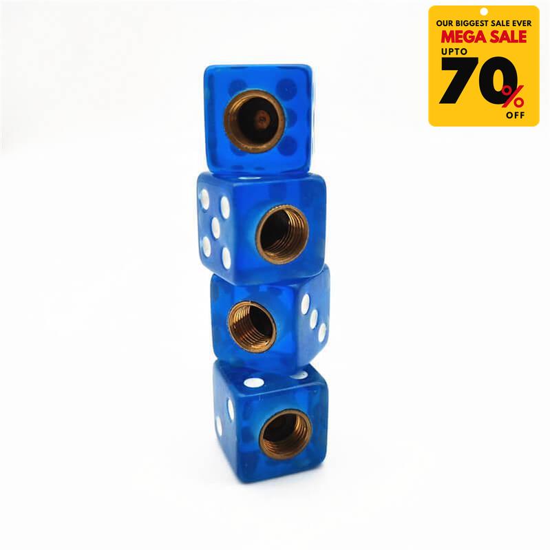 Dice Shape Tyre Valve Caps-DIVERSITY