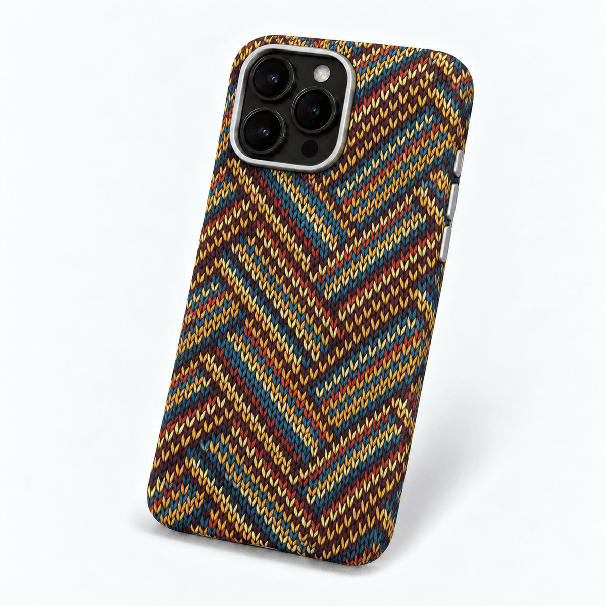 BOHEMIAN Style iPhone Case - Brown & Yellow