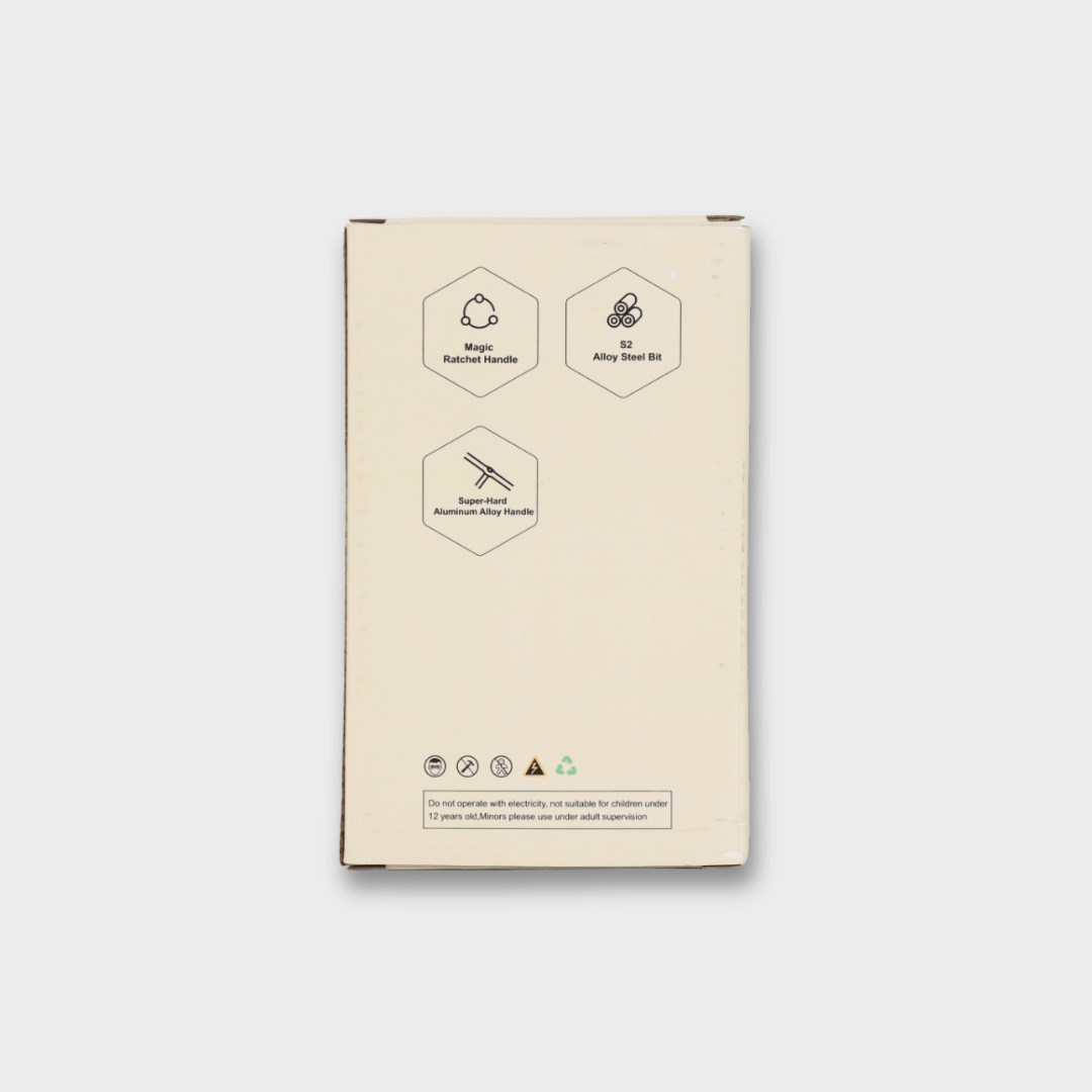 24-in-1 Ratchet Screwdriver Set