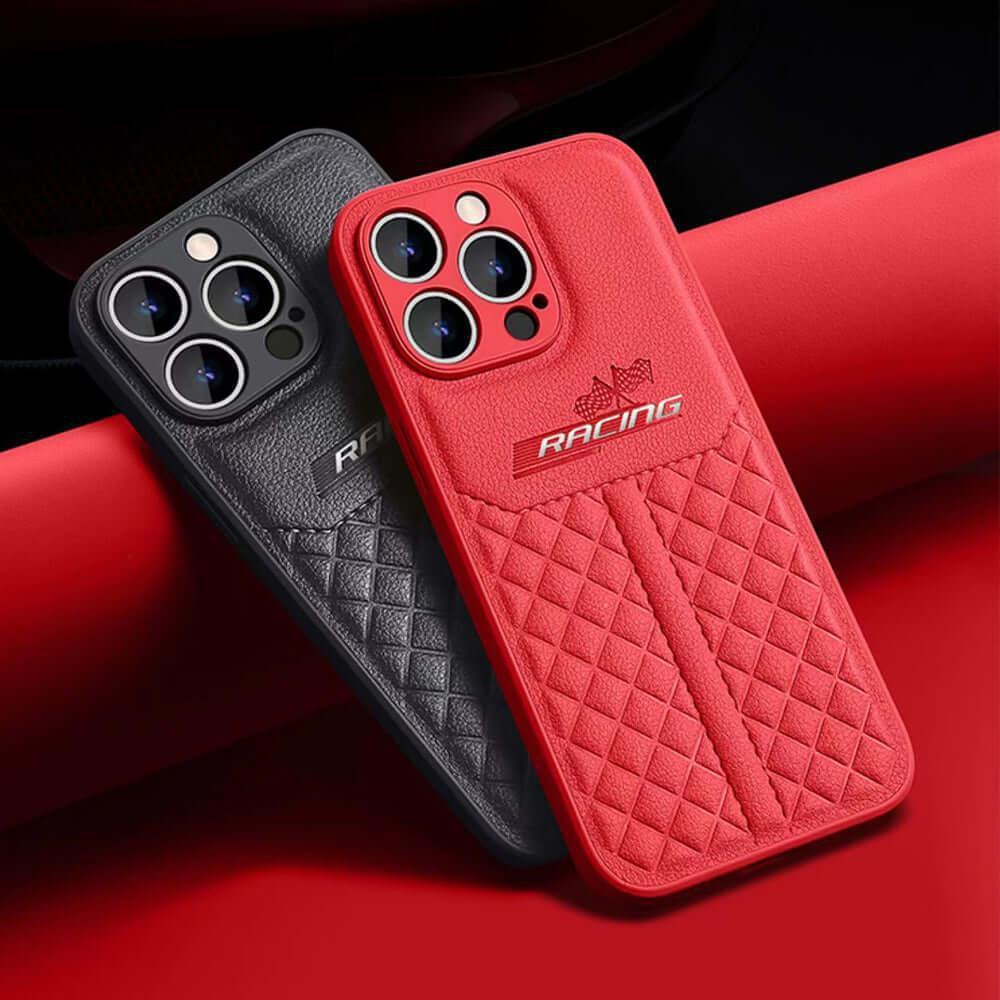 Pattern Leather iPhone Case-DIVERSITY