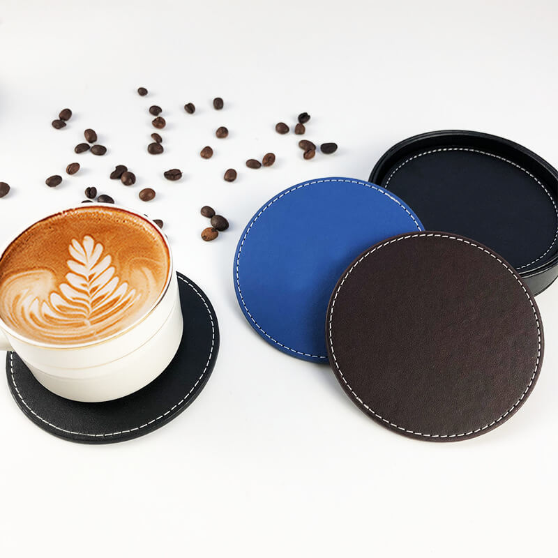 PU Leather Coasters