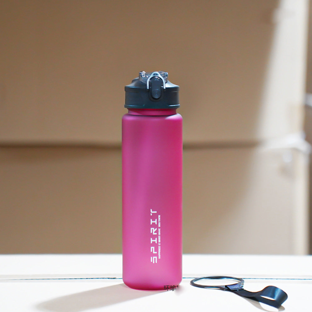 Sports Sipper Water Bottle 25oz - Rose Red