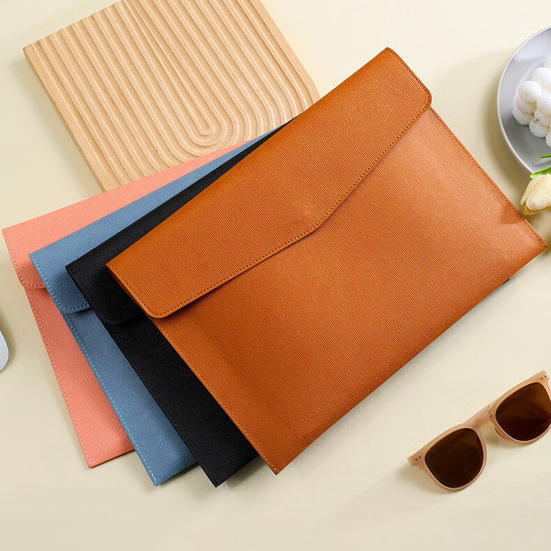 PU Leather A4 Document File