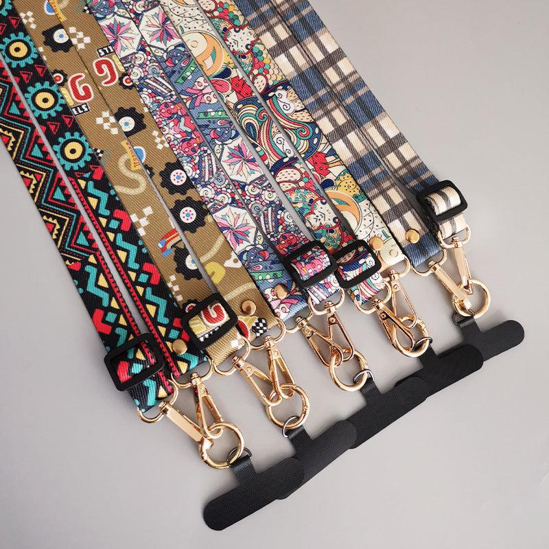 Retro Pattern Lanyard Straps For Phone Case-DIVERSITY