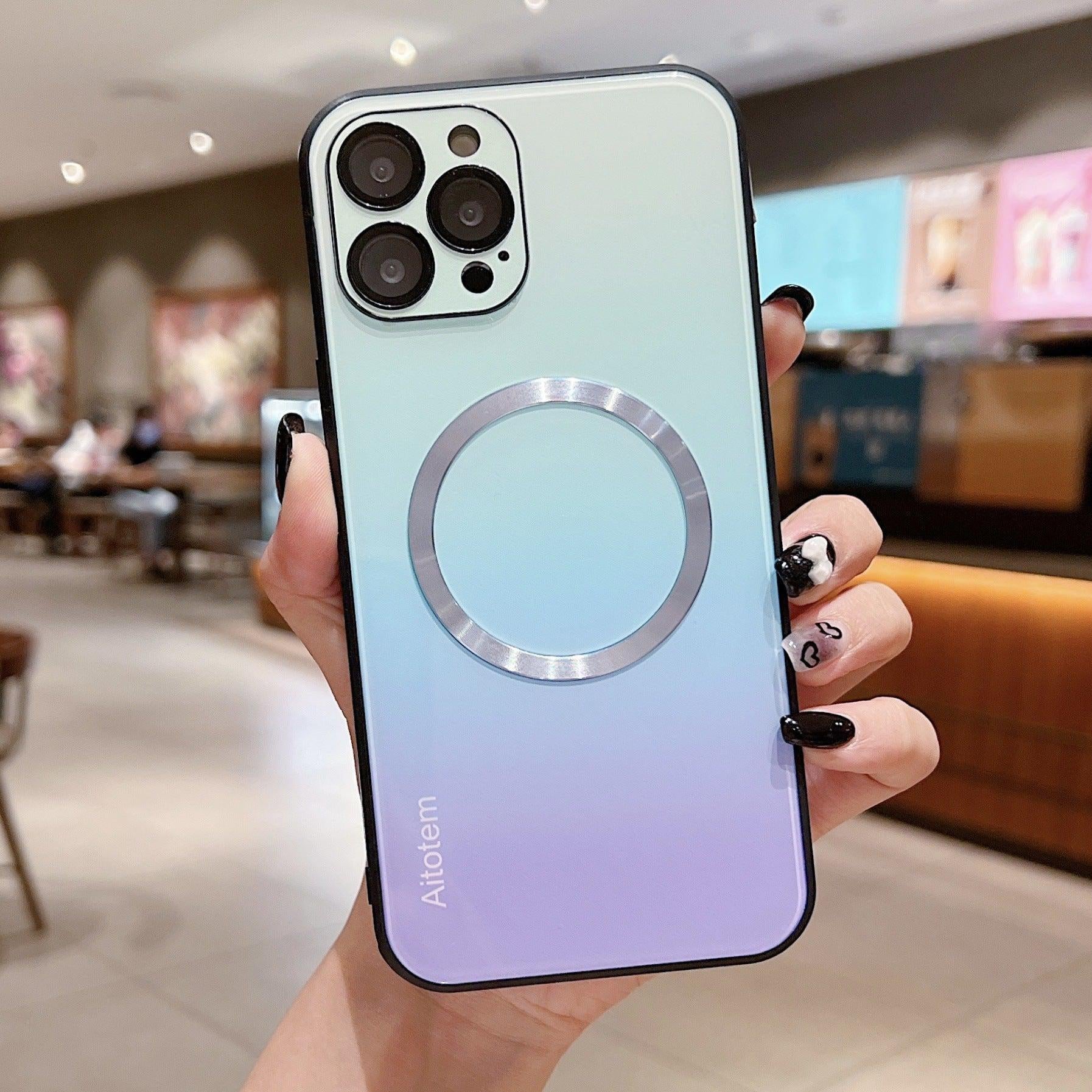 Glossy Gradient iPhone Case-DIVERSITY