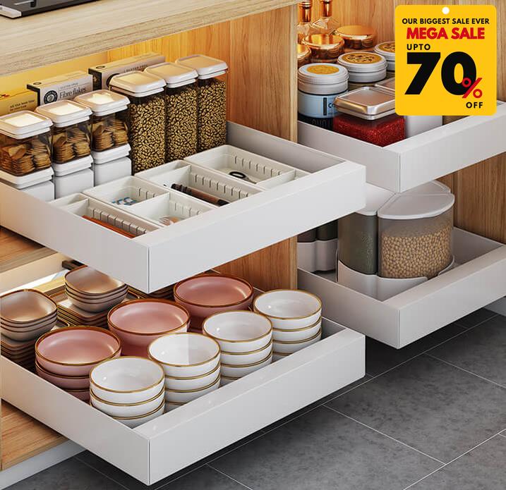 Slide Out Cabinet Shelf Drawers