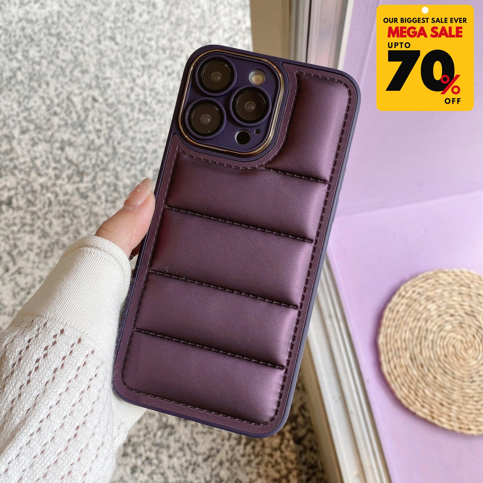 Golden Lens Puffer iPhone Case-DIVERSITY