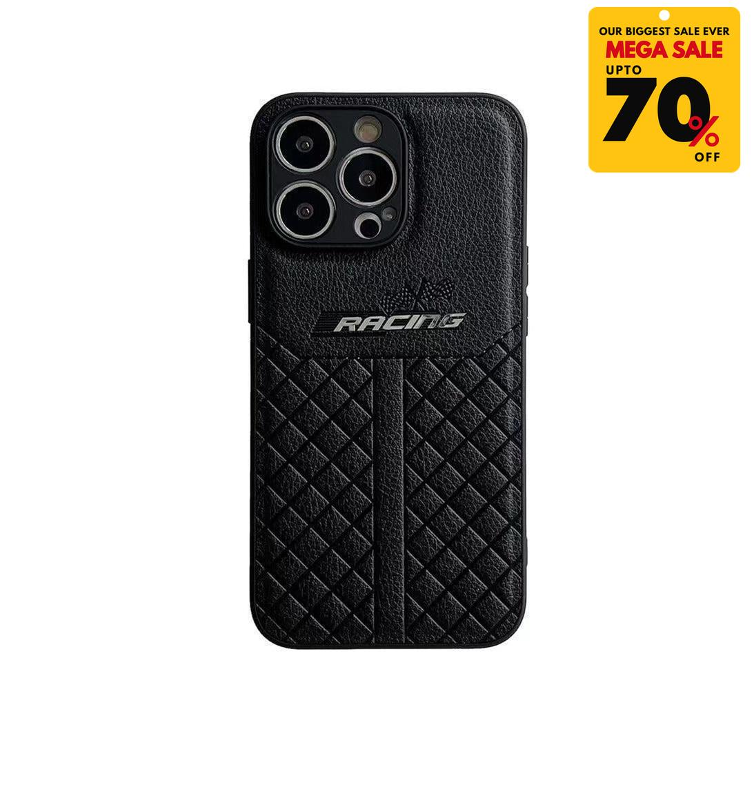 Pattern Leather iPhone Case-DIVERSITY